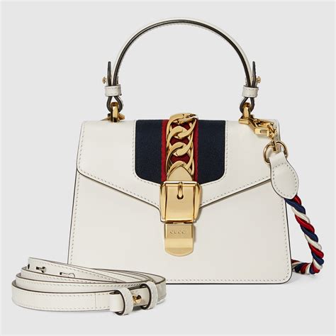 gucci sylvie leather handbag|Gucci sylvie small bag.